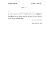 Một số giải pháp nhằm đẩy mạnh tiêu thụ động cơ và thiết bị điện của Công ty TNHH nhà nước một thành viên Chế tạo Điện cơ Hà Nội