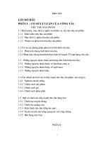 Phân tích tình hình tiêu thụ và Một số biện pháp nhằm đẩy mạnh TTSP ở Cty dệt may Hà Nội