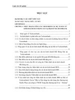 Thực trạng và giải pháp hoàn thiện công tác thẩm định các dự án kinh doanh bất động sản tại Hội sở Ngân hàng Thương mại cổ phần Kỹ - Thương Việt Nam (Techcombank)
