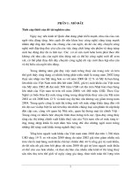 Một số giải pháp nhằm xúc tiến hoạt động XK hàng hoá qua biên giới tỉnh Điện Biên của sở Thương mại - Du lịch Điện Biên