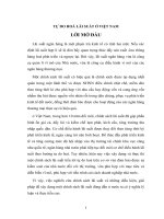 Tự do hoá lãi suất ở việt nam