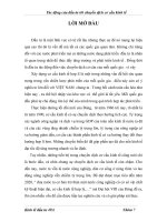 Tác động của đầu tư tới chuyển dịch cơ cấu kinh tế