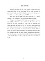 Đánh giá tình hình phát triển kinh tế xã hội Tại Phòng TC-KH huyện Yên Lập Phú Thọ