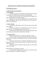 Phạm trù giá cả trong nền kinh tế thị trường