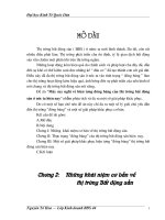 Mấy suy nghĩ về hiện tượng đóng băng của thị trường BĐS ở nước ta hiện nay