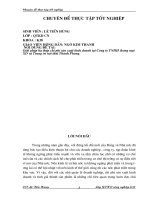 Giải pháp hạ thấp chi phí sản xuất kinh doanh tại coogn ty TNHH TMXD và trang trí nội thất thành phong