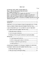 Hoàn thiện công tác đãi ngộ lao động ở Xí nghiệp xăng dầu K133