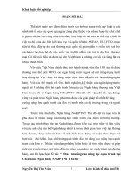 Đầu tư nâng cao năng lực cạnh tranh tại Chi nhánh Ngân hàng NN&PTNT Thủ đô