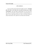 Giải pháp phát triển dịch vụ thẻ thanh toán của ngân hàng thương mại cổ phần Techcombank