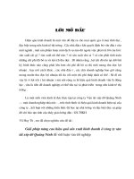 Giải pháp nâng cao hiệu quả SXKD ở Cty Vận tải xếp rỡ Quảng Ninh