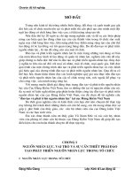 Đào tạo và phát triển nguồn nhân lực” tại cục Đăng Kiểm Việt nam