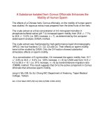 A Substance Isolated from Cornus officinalis Enhances the Motility of Human Sperm.pdf