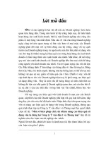 Biện pháp chủ yếu nhằm nâng cao hiệu quả sử dụng Vl tại Cty tư vấn đầu tư & TM