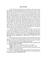 Chuyển dịch cơ cấu đầu tư thực hiện mục tiêu CNH - HĐH ở 