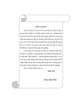 Đẩy mạnh hoạt động xuất khẩu dệt may tại Công ty Cổ phần Cung ứng dịch vụ Hàng không trong điều kiện hội nhập kinh tế quốc tế