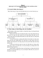 Khái quát về Chi nhánh công ty Du lịch Hạ Long Quảng Ninh