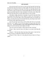 Các loại lợi nhuận và một số biện pháp làm tăng lợi nhuận của Công ty