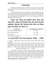 Thực trạng chất lượng dịch vụ trong các Doanh nghiệp Việt Nam hiện nay