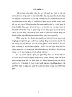 Tình hình tổ chức và tài chính hiện nay của tổng Công ty Cà phê Việt Nam