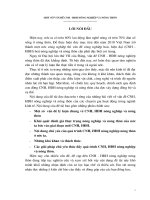 Một số vấn đề về Công nghiệp hóa- Hiện đại hóa nông nghiệp nông thôn