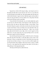 Thực trạng và Giải pháp của nhà nước trong việc Giải quyết vấn đề môi trường nước ở đô thị hiện nay