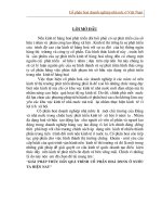 Giải pháp thúc đẩy quá trình công nghiệp hóa Doanh nghiệp nhà nước ở nuớc ta hiện nay