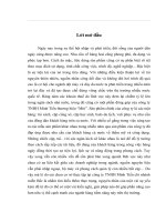 Báo cáo tổng hợp công ty TNHH Minh Tiến