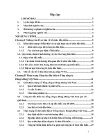 Hoàn thiện công tác Tổ chức đấu thầu ở Tổng công ty Hàng không Việt Nam