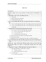 Thực trạng hệ thống cấp nước của công ty TNHH một thành viên cấp nước Nghệ An và giải pháp hoàn thiện hệ thống cấp nước đô thị của công ty trên địa bàn thành phố Vinh đến năm 2015