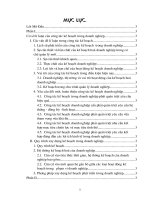 Hoàn thiện quy trình công tác kế hoạch ở Công ty Cao su Sao Vàng