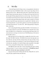 Công nghiệp hóa- Hiện đại hóa nền kinh tế quốc dân ở việt nam, thực trạng và giải pháp