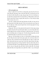 Ngăn chặn nạn phá rừng để giải quyết vấn đề nghèo đói do suy thoái rừng gây ra ở các tỉnh miền núi phía Bắc của Việt Nam
