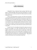 Báo cáo tổng hợp tại ngân hàng nông nghiệp và phát triển nông thôn chi nhánh Hùng Vương