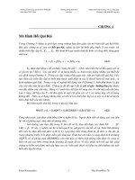 Kinh tế lượng - Chương 4