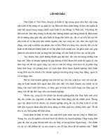 Giải pháp nâng cao hiệu quả vốn lưu động ở Công ty Bánh kẹo Tràng An