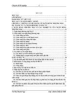 Nâng cao chất lượng thẩm định dự án đầu tư trong hoạt động cho vay đối với các doanh nghiệp tại NHNN & PTNTVN chi nhánh huyện Kim Sơn – tỉnh Ninh Bình