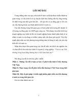 Vai trò của Tiểu thương trong hoạt động thương mại ở Việt Nam hiện nay