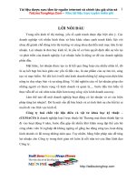 Lợi nhuận của Công ty Hoá chất vật liệu điện và vật tư khoa học kỹ thuật.doc