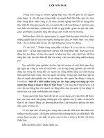 Một số giải pháp nhằm hoàn thiện hiệu quả tạo động lực tại Công ty Bao Bì Việt Nam