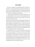 Đẩy mạnh công tác tiêu thụ sản phẩm trong các doanh nghiệp qui mô vừa và nhỏ ở nước ta hiện nay