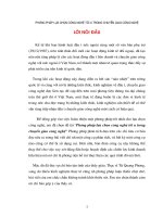 Phương pháp lựa chọn công nghệ tối ưu trong chuyển giao công nghệ