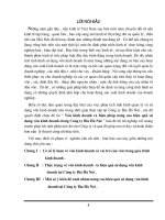 Vốn kinh doanh và biện pháp nâng cao hiệu quả sử dụng vốn kinh doanh trong Công ty Bia Hà Nội