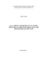 Một số vấn đề về quản lý lao động tiền lương ở Công ty vận taỉ ô tô số 3