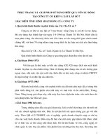 Thực trạng và Giải pháp sử dụng hiệu quả vốn lưu động tại Công ty Cơ khí và xây lắp số 7