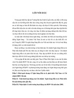 Khái quát chung về Ngân hàng Đầu tư & phát triển Việt Nam và Chi nhánh BIDV Hà Nội