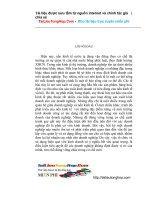 Vốn kinh doanh và những biện pháp nâng cao hiệu quả sử dụng vốn kinh doanh .doc