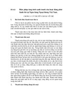 1vài Giải pháp nhằm nâng cao khả năng cạnh tranh của Cty ELẺCTOLEX trên thị trường VN