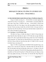 Khái quát chung về Công ty cổ phần xây dựng số 2 - vinaconex 2