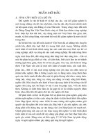 Vay vốn & hiệu quả vốn vay của các hộ nghèo ở xã phong Hải - Bảo Thắng – Lào Cai