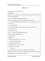 Nâng cao chất lượng quản trị rủi ro tín dụng tại Ngân hàng thương mại cổ phần VIBank